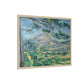 Cézanne, Paul - Mont Sainte-Victoire with Large Pine (1887) - Matte Canvas, Framed