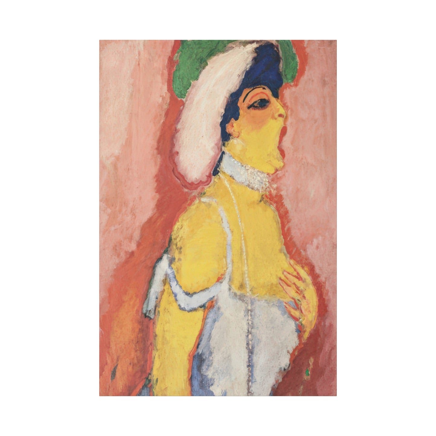 Van Dongen, Kees - Modjesko, Soprano Singer (1908) - Canvas Block, unframed