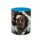 Courbet, Gustave - The Desperate Man (1843) - Colorful Accent Mugs