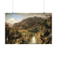 Church, Frederic Edwin - The Heart of the Andes  (1859) - Satin Posters