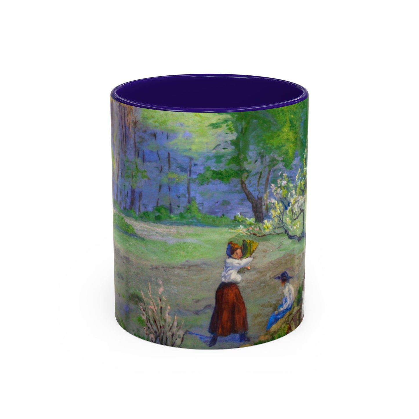 Ranson, Paul - Picking Flowers (1890) - Colorful Accent Mugs