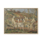Pissarro, Camille - Red Roofs, Corner of a Village in Winter (1877) - Matte Canvas, Framed