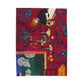 Matisse, Henri - The Dessert Harmony in Red (1908) - Velveteen Plush Blanket