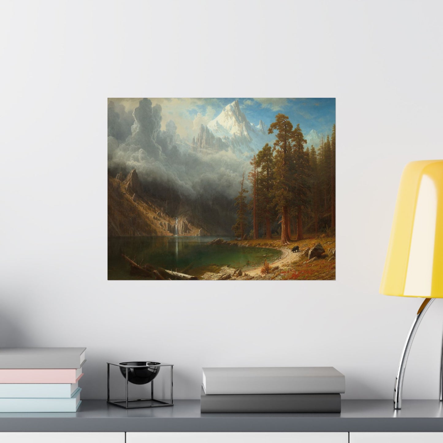 Bierstadt, Albert - Mount Corcoran (1877) - Satin Posters