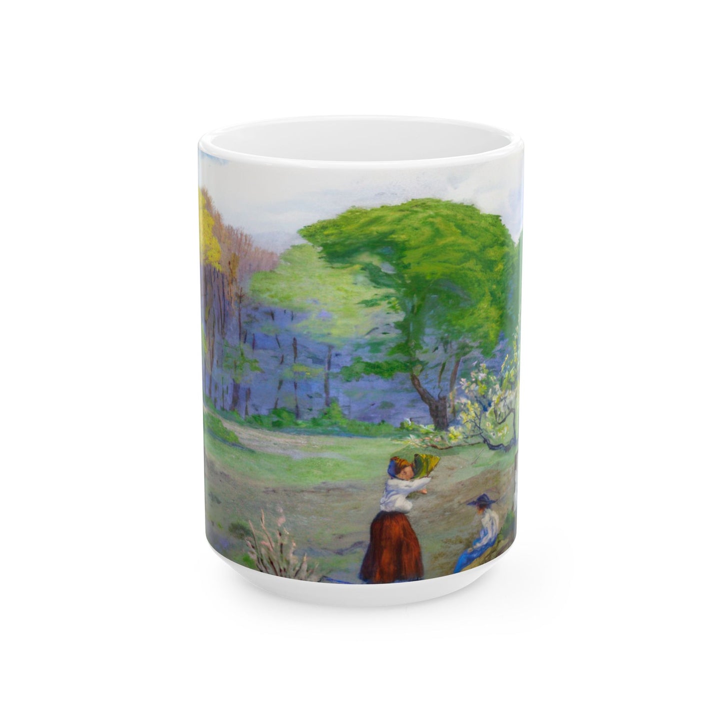 Ranson, Paul - Picking Flowers (1890) - Ceramic Mug