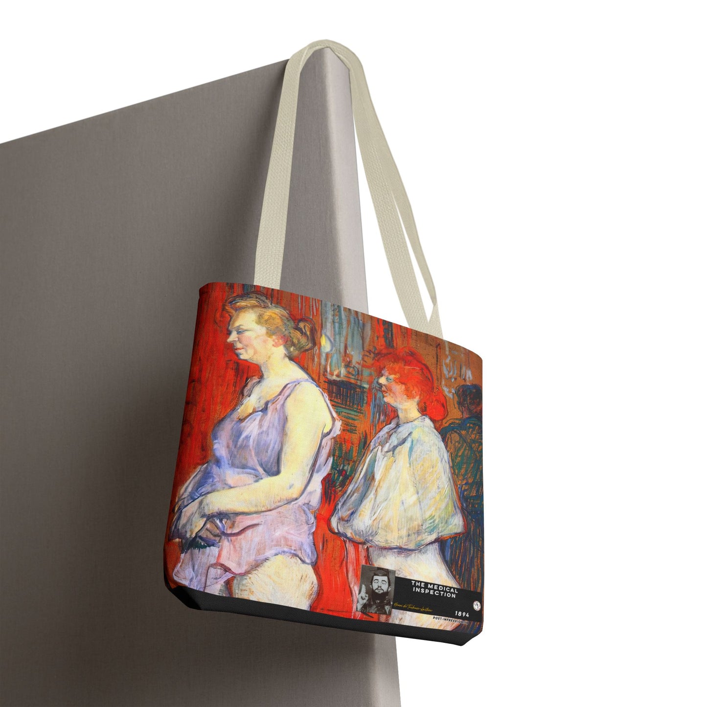 Toulouse-Lautrec, Henri - The Medical Inspection (1894) - Tote Bag