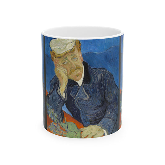 Van Gogh, Vincent - Portrait of Dr. Paul Gachet (1890) - Ceramic Mug