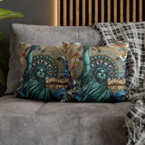 Liberty Mandala - Suede Square Pillowcase