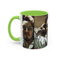 Courbet, Gustave - The Desperate Man (1843) - Colorful Accent Mugs