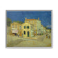 Van Gogh, Vincent - The Yellow House (1888) - Matte Canvas, Framed