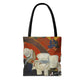 Gauguin, Paul - Vision of the Sermon (Jacob Wrestling with the Angel) (1888) - Tote Bag