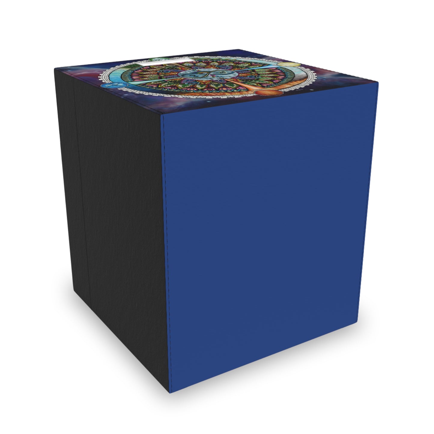 Lunar Rites Mandala - Felt Storage Box