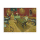 Van Gogh, Vincent - The Night Cafe (1888) - Canvas Block, unframed