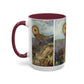 Redon, Odilon - The Cyclops (1914) - Colorful Accent Mugs