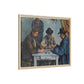 Cézanne, Paul - The Card Players (1892) - Matte Canvas, Framed