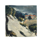Cézanne, Paul - L’Estaque, Melting Snow (1870) - Microfiber Duvet Cover