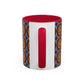 Pacio, Adam - Solar Disc Mandala - Colorful Accent Mugs