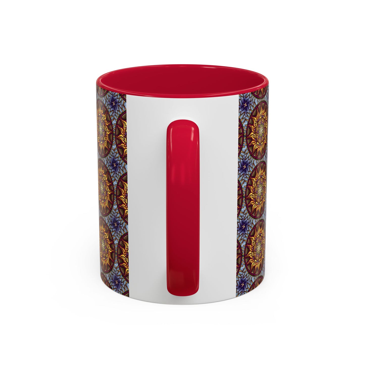 Pacio, Adam - Solar Disc Mandala - Colorful Accent Mugs