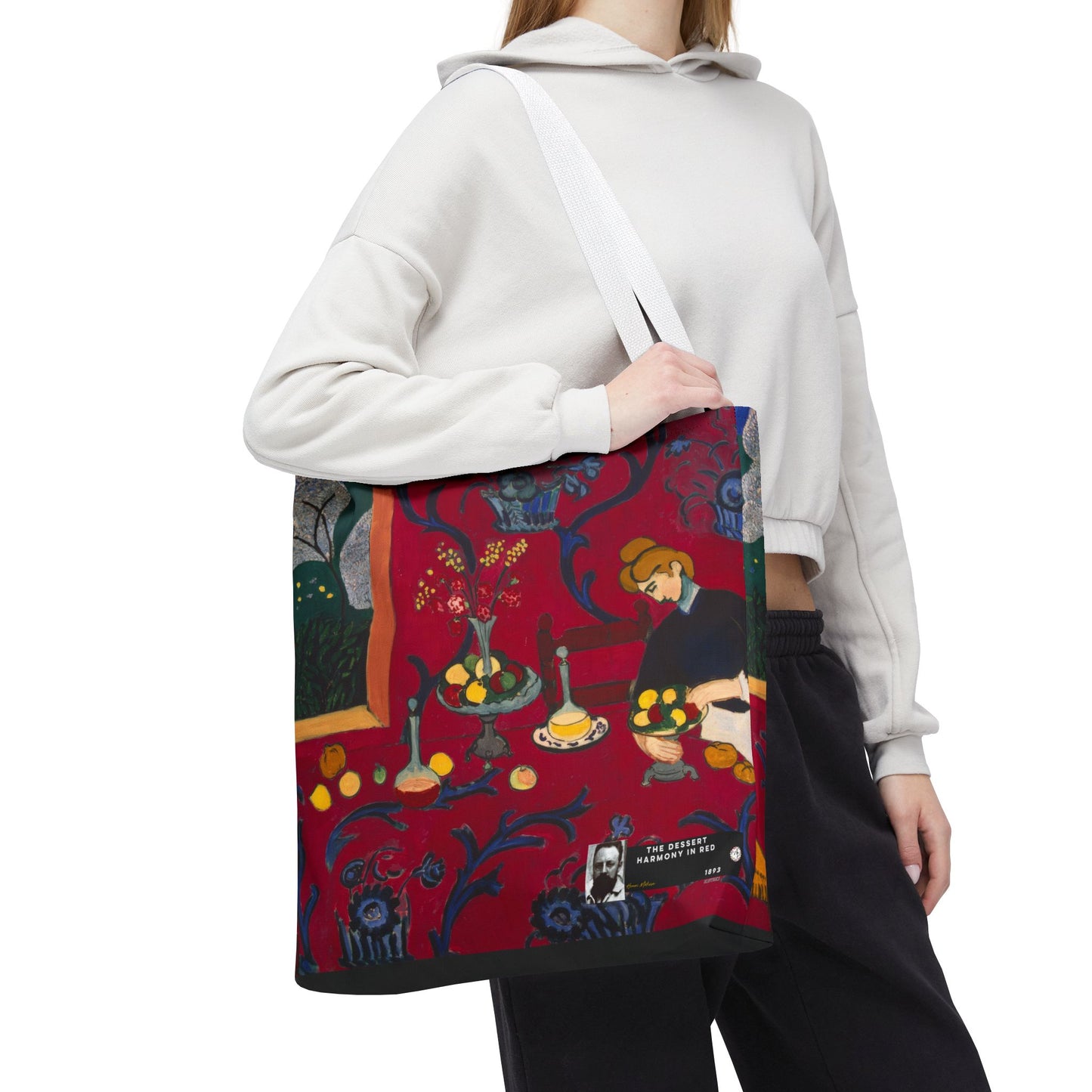 Matisse, Henri - The Dessert Harmony in Red (1908)- Tote Bag
