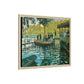 Monet, Claude - La Grenouillere (1869) - Matte Canvas, Framed