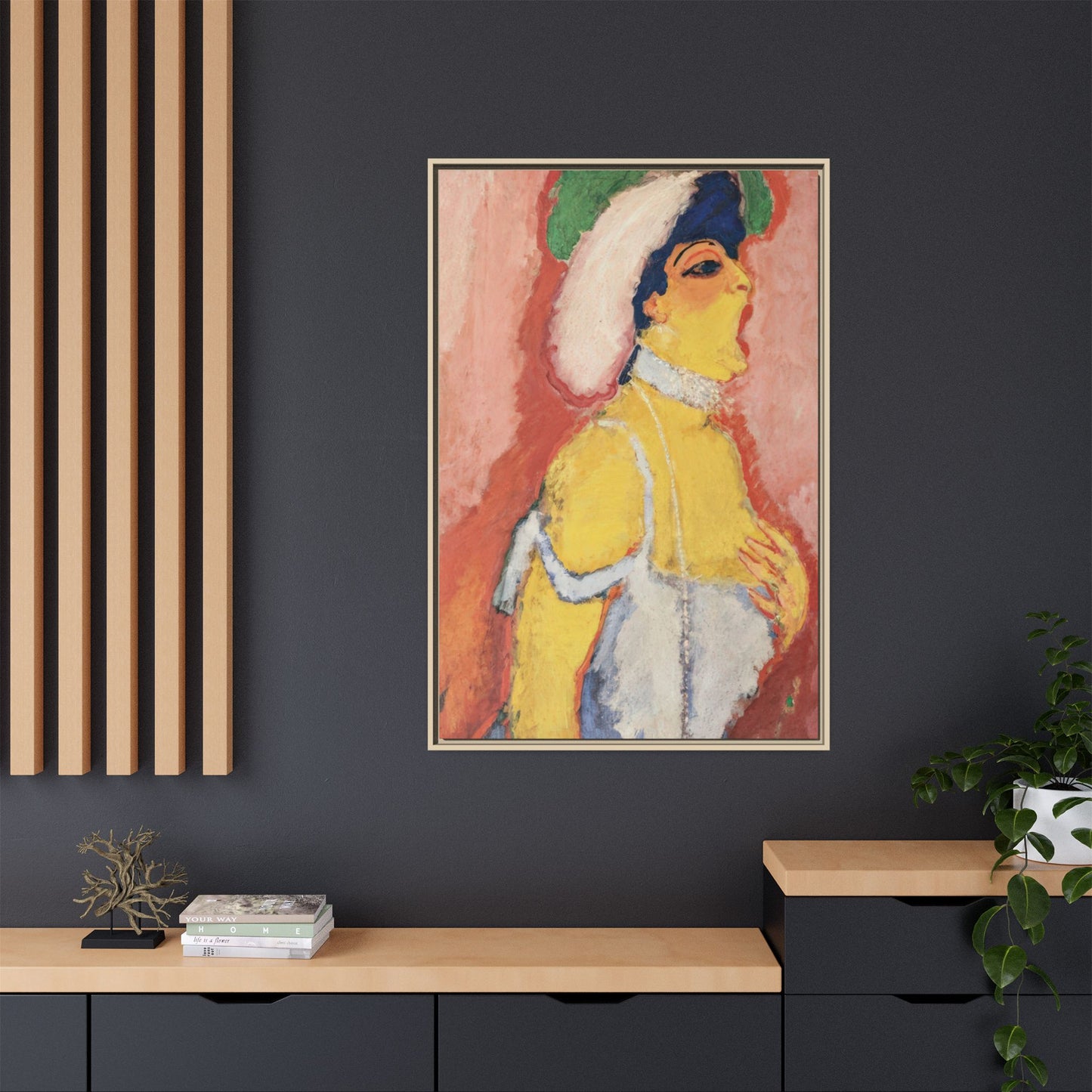 Van Dongen, Kees - Modjesko, Soprano Singer (1908) - Matte Canvas, Framed