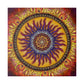 Solar Disc Mandala - Canvas Block