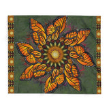 Pacio, Adam - Monarch Butterfly Mandala - Arctic Fleece Blanket