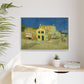 Van Gogh, Vincent - The Yellow House (1888) - Matte Canvas, Framed