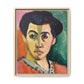 Matisse, Henri - The Green Stripe (1905) - Matte Canvas, Framed