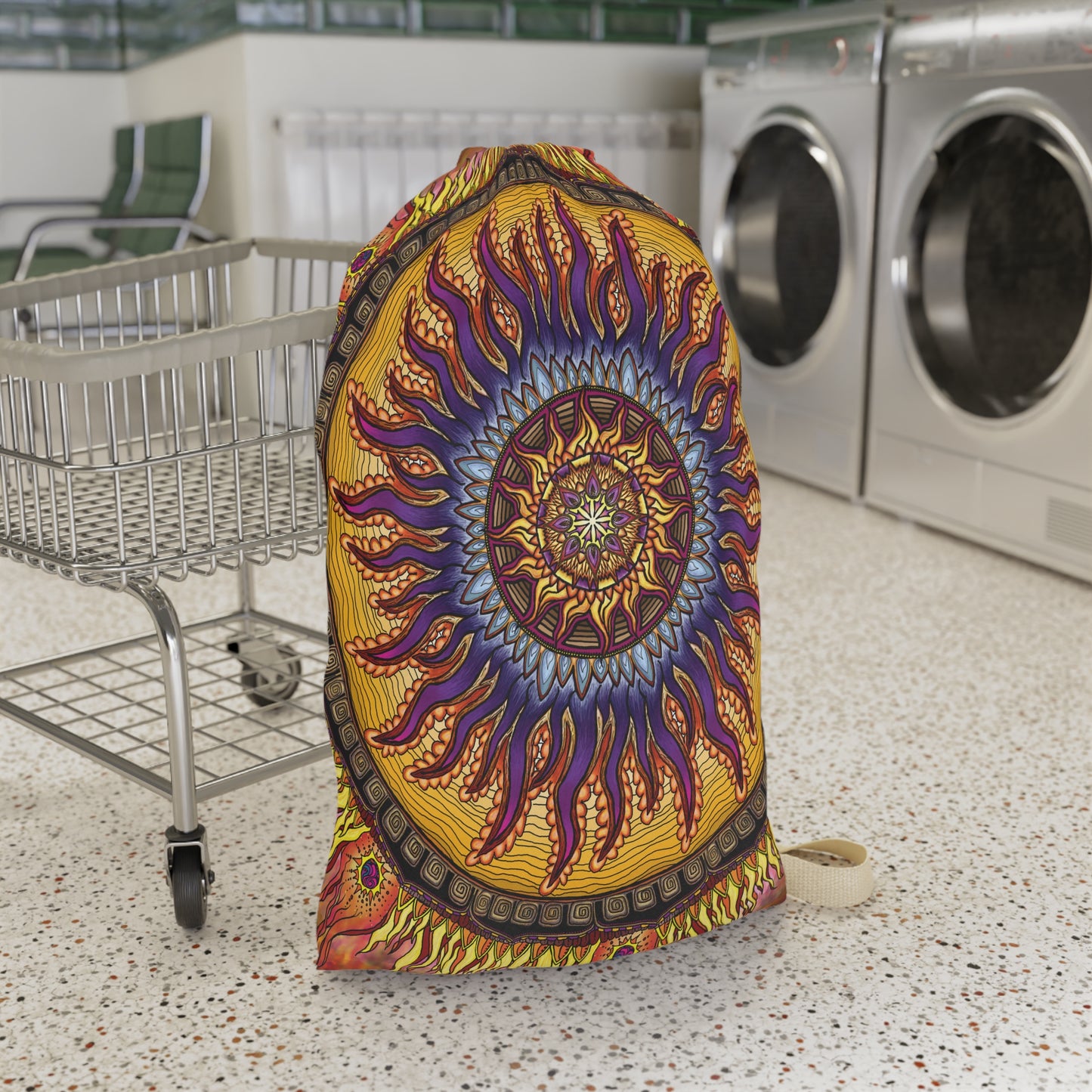 Pacio, Adam - Solar Disc Mandala - Laundry Bag