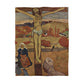 Gauguin, Paul - The Yellow Christ (1889) - Microfiber Duvet Cover