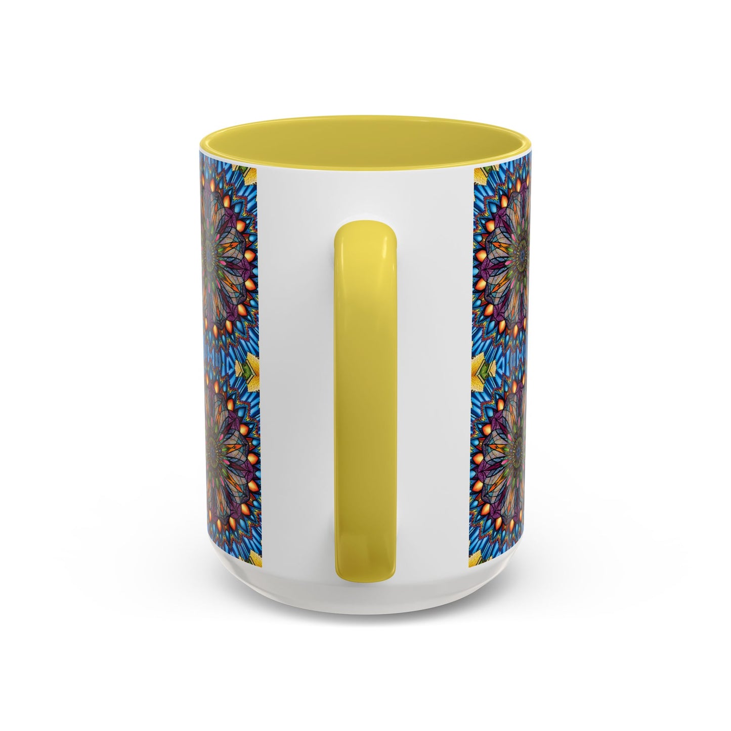 Pacio, Adam - Emerald Arrows Mandala - Colorful Accent Mugs