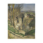 Cézanne, Paul - The House of the Hanged Man, Auvers-sur-Oise (1874) - Microfiber Duvet Cover