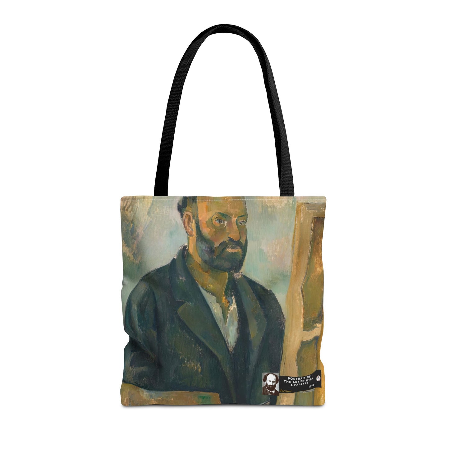 Cézanne, Paul - Portrait of the Artist with a Palette (1890) - Tote Bag