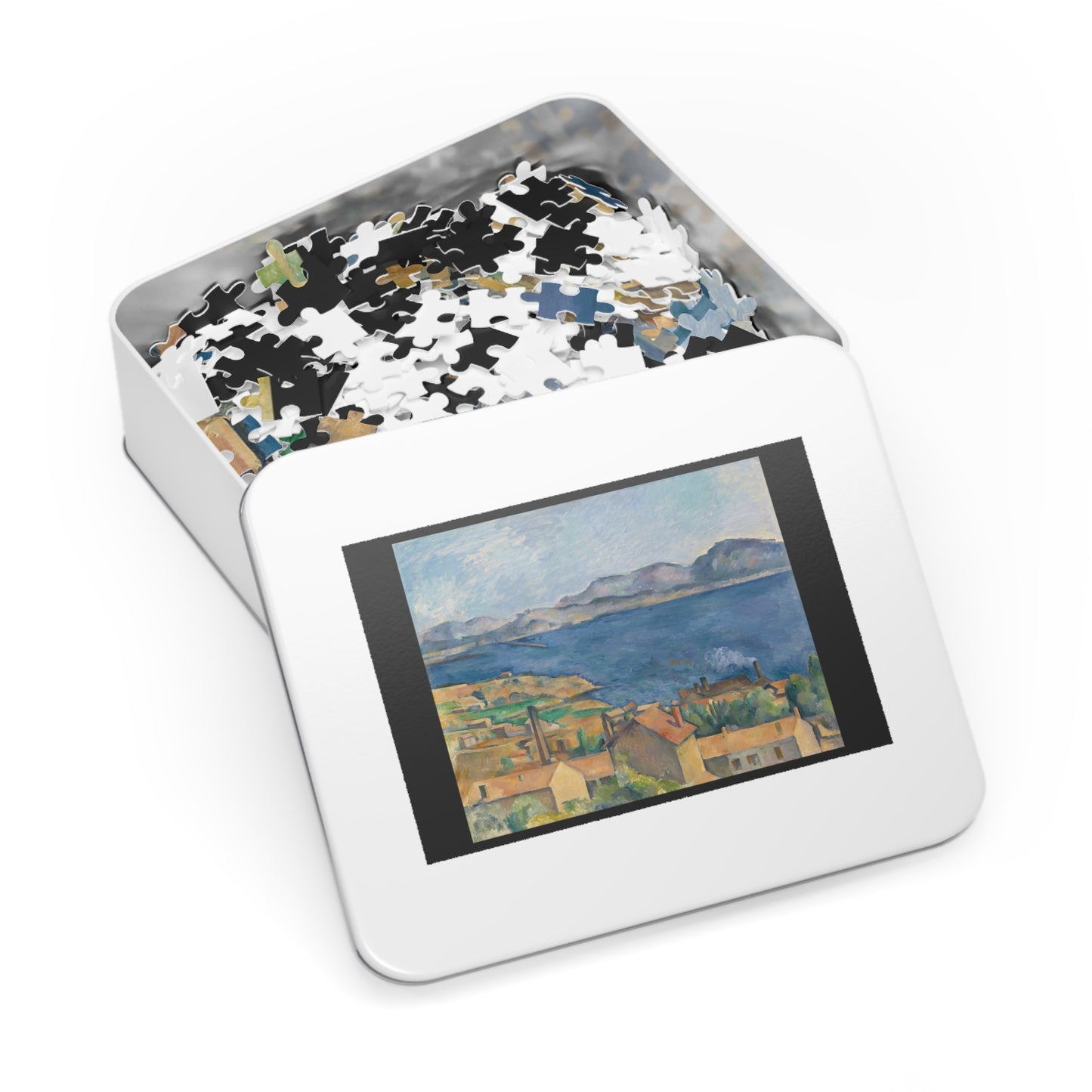 Cézanne's "The Bay of Marseille, Seen from L'Estaque" - 1000pc Jigsaw Puzzle