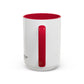 AdamPacio.com - Black Logo - Colorful Accent Mugs