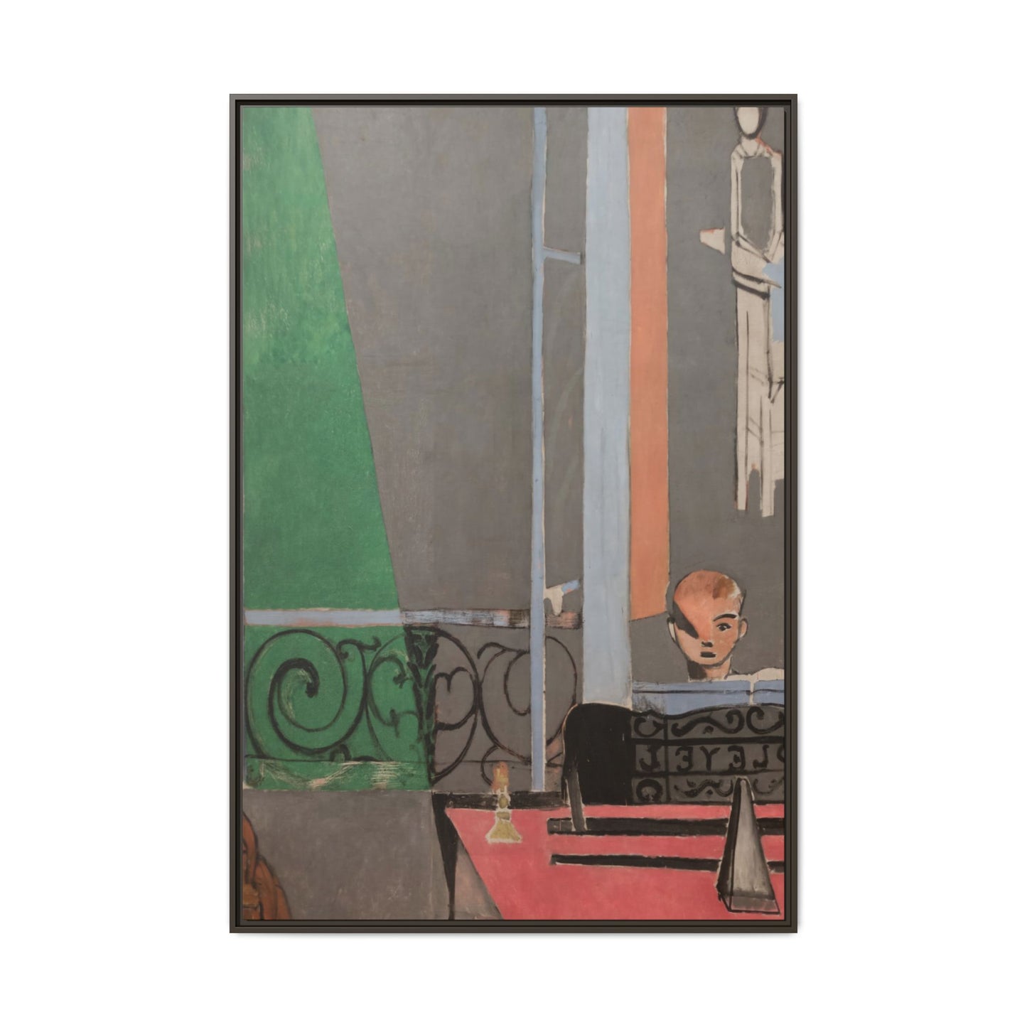 Matisse, Henri - Piano Lesson (1916) - Matte Canvas, Framed