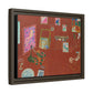 Matisse, Henri - The Red Studio (1911) - Matte Canvas, Framed