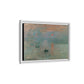 Monet, Claude - Impression, Sunrise (1872) - Matte Canvas, Framed