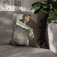 Cézanne, Paul - The Artist’s Father (1866) - Suede Square Pillowcase
