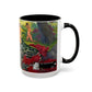 Ranson, Paul - The Lotus Bather (1906) - Colorful Accent Mugs