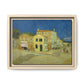 Van Gogh, Vincent - The Yellow House (1888) - Matte Canvas, Framed