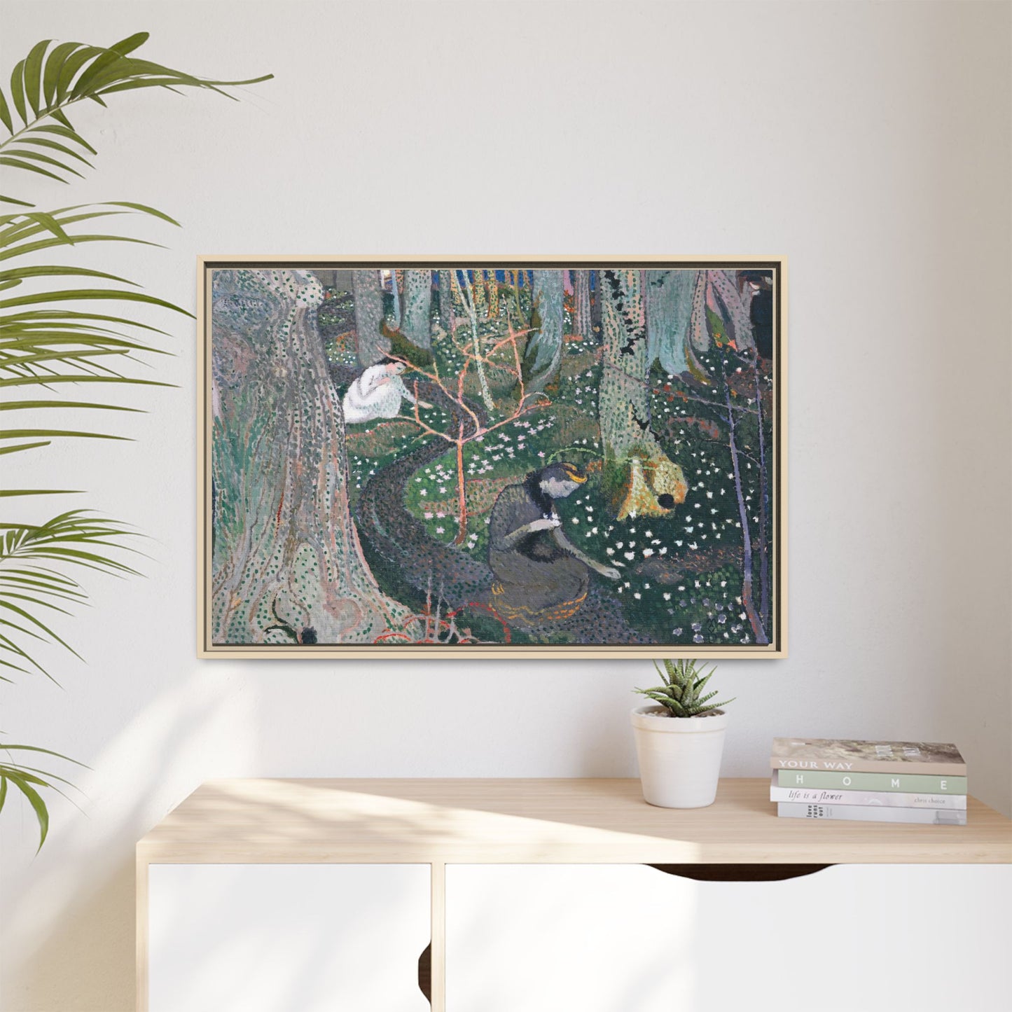 Denis, Maurice - April (1892) - Matte Canvas, Framed