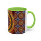 Pacio, Adam - Solar Disc Mandala - Colorful Accent Mugs