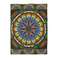 Pacio, Adam - Emerald Arrows Mandala - Microfiber Duvet Cover