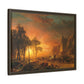 Bierstadt, Albert - Emigrants Crossing the Plains (1867) - Matte Canvas, Framed
