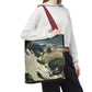 Cézanne, Paul - L’Estaque, Melting Snow (1870) - Tote Bag