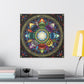 Mystic Jewel Mandala - Canvas Block