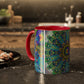 Pacio, Adam - Melek Taus Mandala - Colorful Accent Mugs