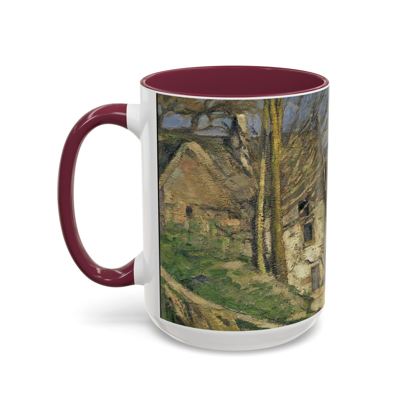 Cézanne, Paul - The House of the Hanged Man, Auvers-sur-Oise (1874) - Colorful Accent Mugs